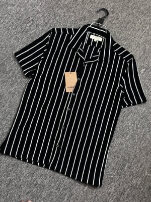 Exclusive Cuban Collar Shirt Half Sleeve 114