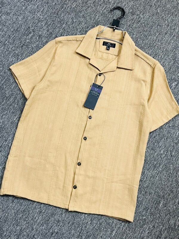 Exclusive Cuban Collar Shirt Half Sleeve 113