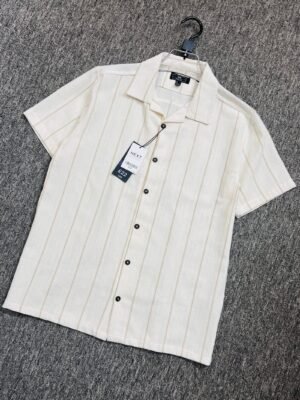 Exclusive Cuban Collar Shirt Half Sleeve 111