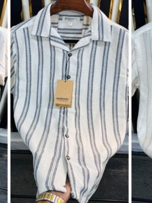 Exclusive Premium Fabrics Cuban Shirt (Color -Off White)