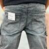 Premium Denim Cargo Pant Deep Ash Wash