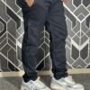 Premium Casual Twill Cargo Pant Black (AC-505)