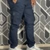 Premium Casual Twill Cargo Pant Dark Navy (AC-504)