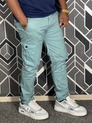 Premium Casual Twill Cargo Pant Paste (AC-508)