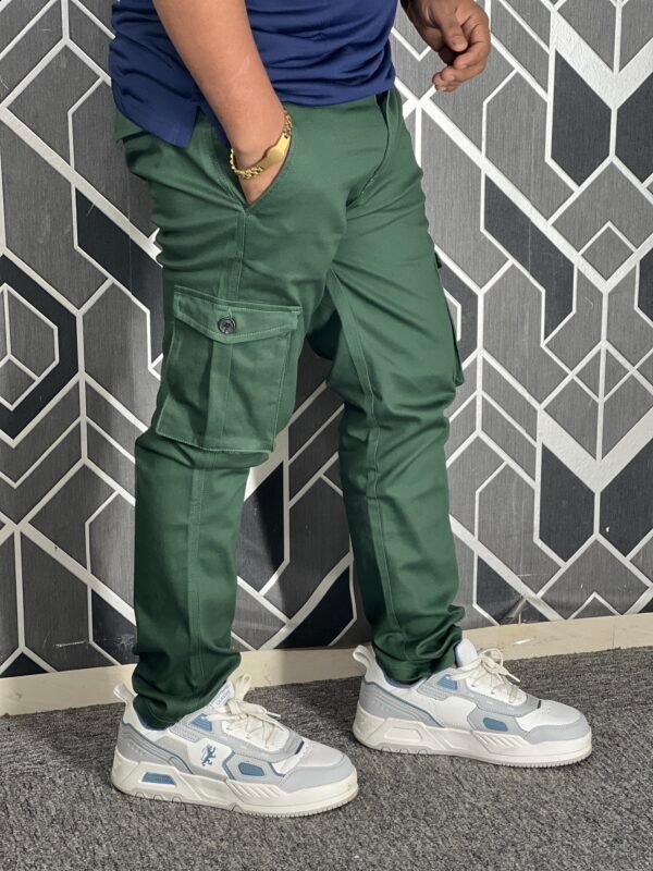 IMG_6032 Premium Casual Twill Cargo Pant Olive (AC-506)