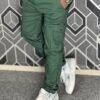 Premium Casual Twill Cargo Pant Olive (AC-506)