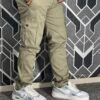 Premium Casual Twill Cargo Pant Biscuit (AC-502)