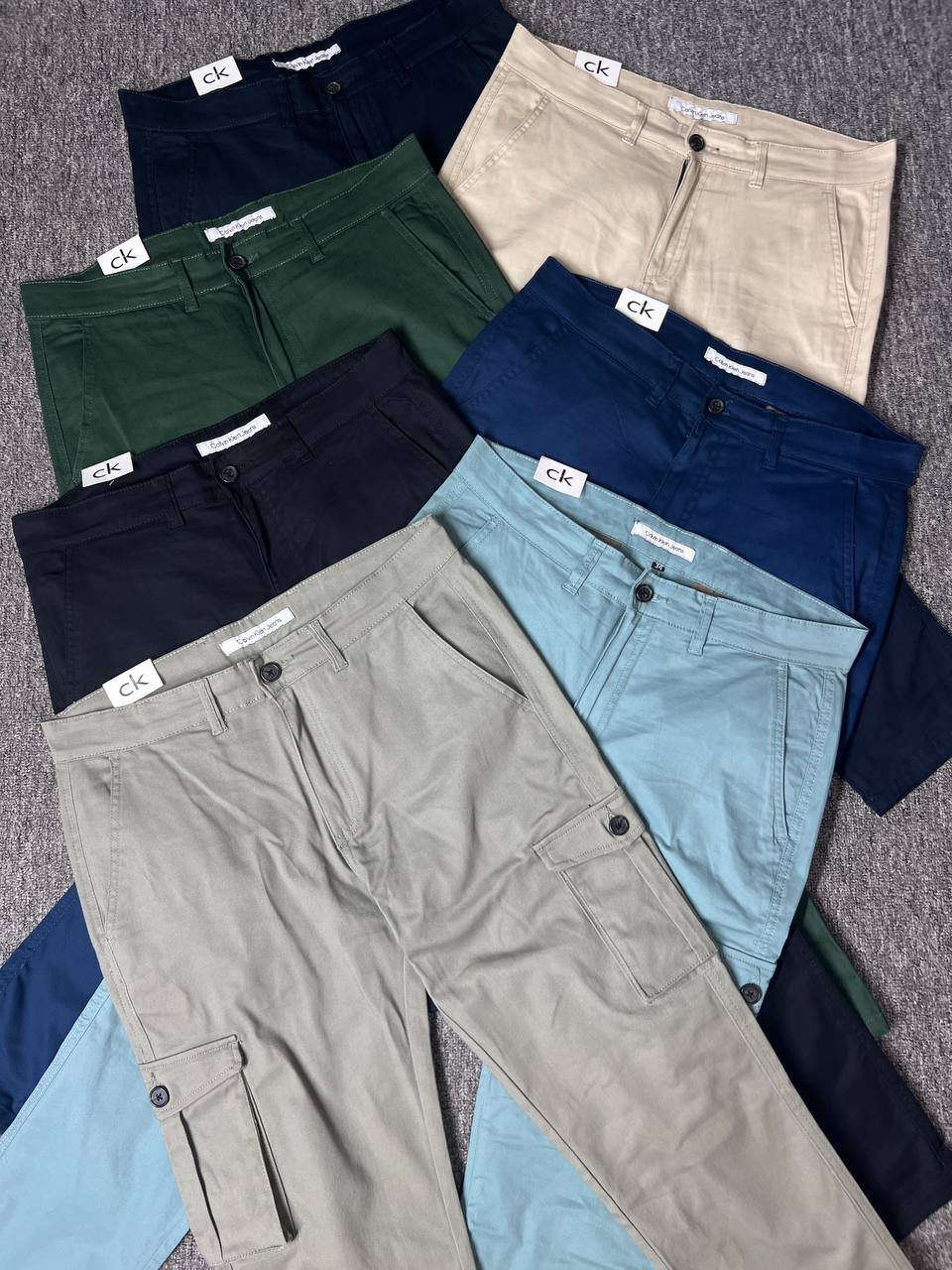 Premium Casual Twill Cargo Pant Paste (AC-508)